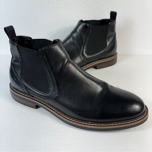 Merrell Men's Moab Adventure 3 Chelsea Polar WP Black Leather Boots 11